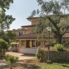 Casa a due piani con giardino e ulivo nel cortile.